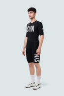 SYN 極輕車衣 Pro Tech Jersey Black 男款 黑底白字