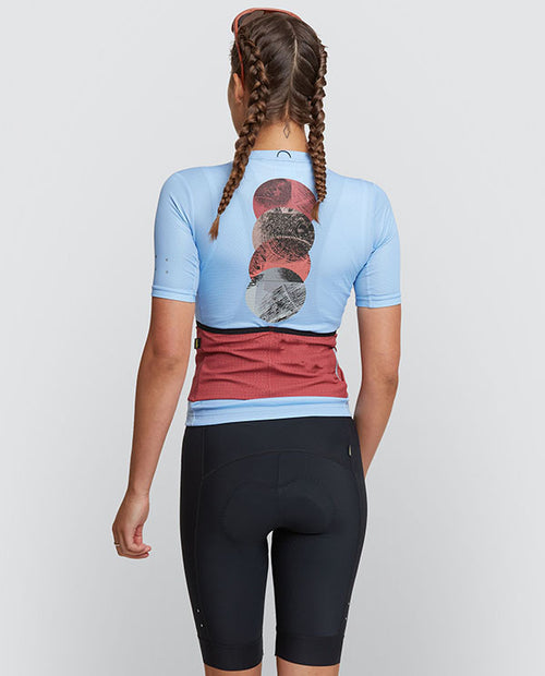 Pedla 車衣 Off Grid Roamer Jersey Demin 女款 天藍