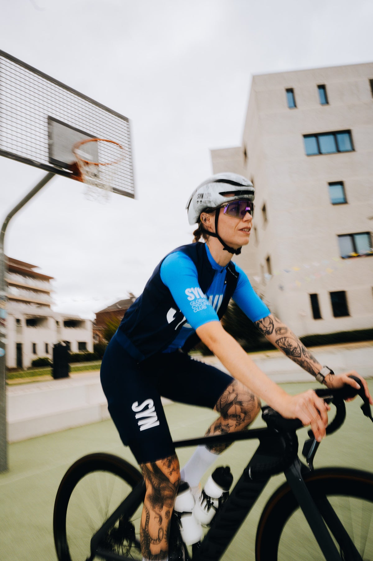 SYN 車褲 Pro Bib Shorts 2.0 Dark Blue 女款 藍