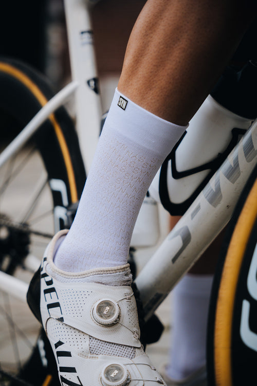 SYN 車襪 Pro Socks Deluxe White 白
