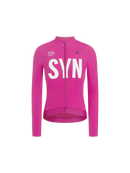 SYN 保暖長袖車衣Pro Thermal LS Jersey 2.0 Pink Haze 女款 桃