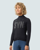 Biehler 車衣 Pro Thermal LS Jersey Black Reflective 保暖長袖 女款 黑