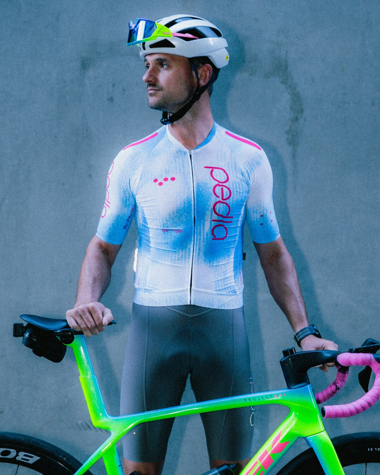 Pedla 車衣Pro Pursuit 3.0 Jersey Analogue Blue 男款 藍白