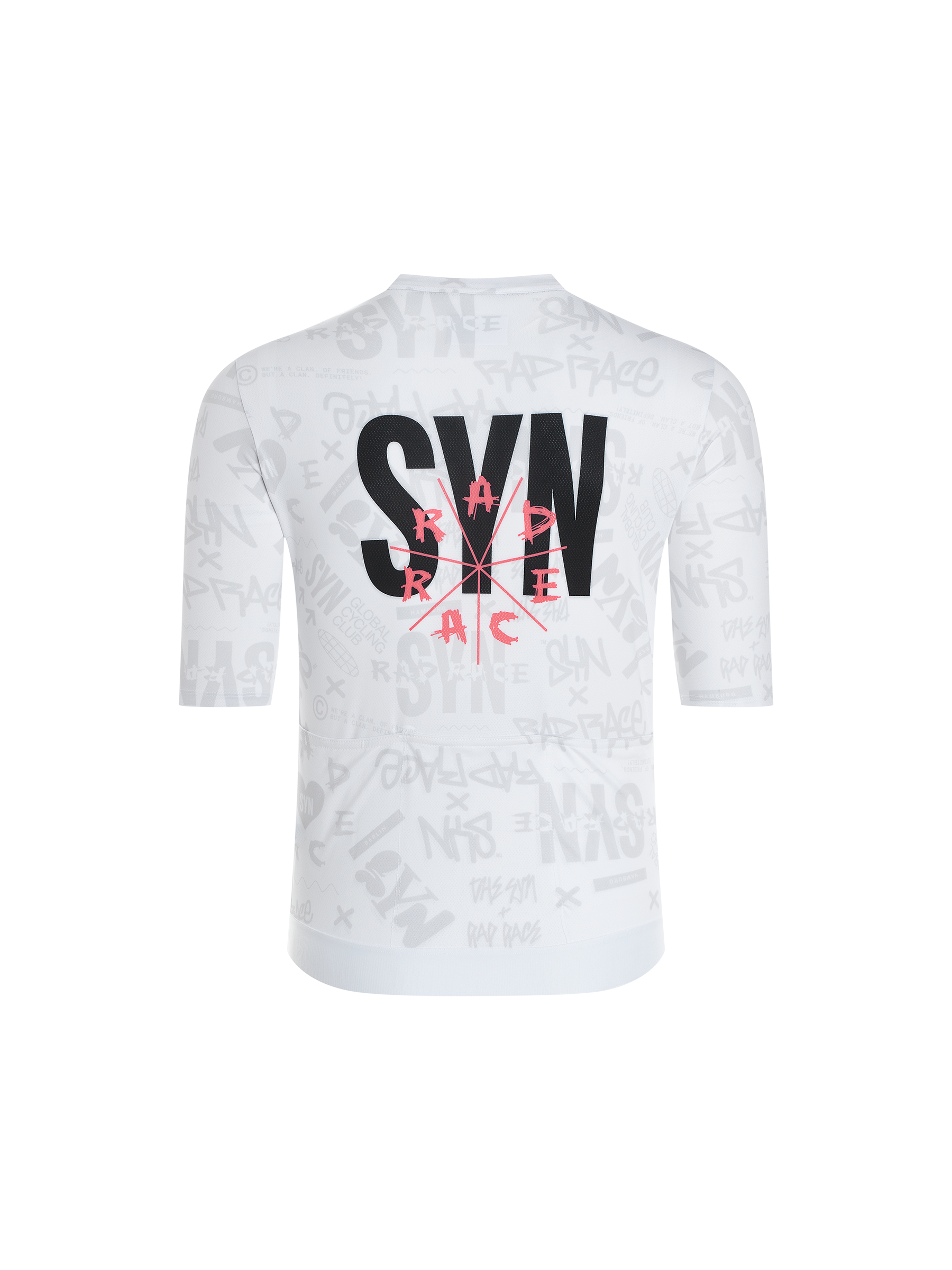 SYN 車衣 Pro Rad Race Jersey White 男款 白