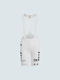 SYN 車褲 Pro Team Bib Shorts White 女款 白