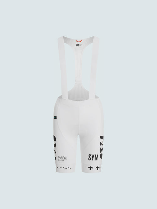 SYN 車褲 Pro Team Bib Shorts White 女款 白