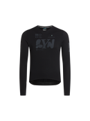 SYN 無拉鍊車衣 Pro Team Gravity Jersey Black 男款 黑