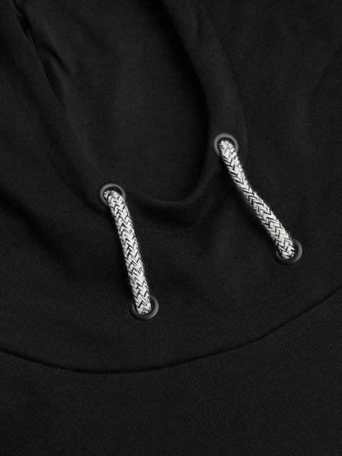 SYN 連帽長T Pro Team Hoodie Black 男女共版 黑