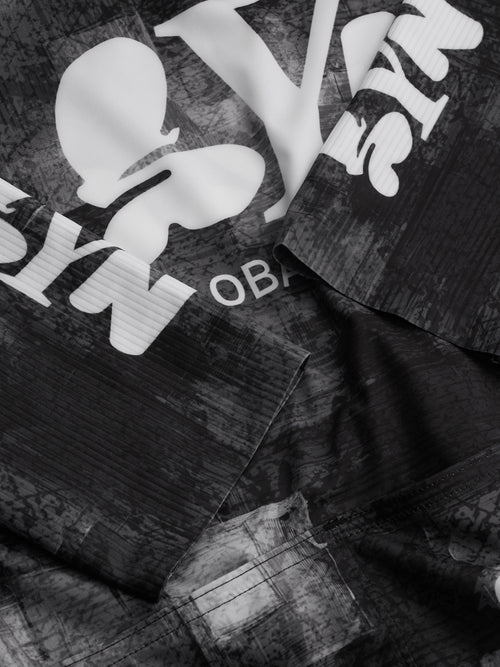 SYN 車衣 Pro Team Jersey Black 男款 塊狀刷灰黑