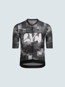 SYN 車衣 Pro Team Jersey Black 男款 塊狀刷灰黑