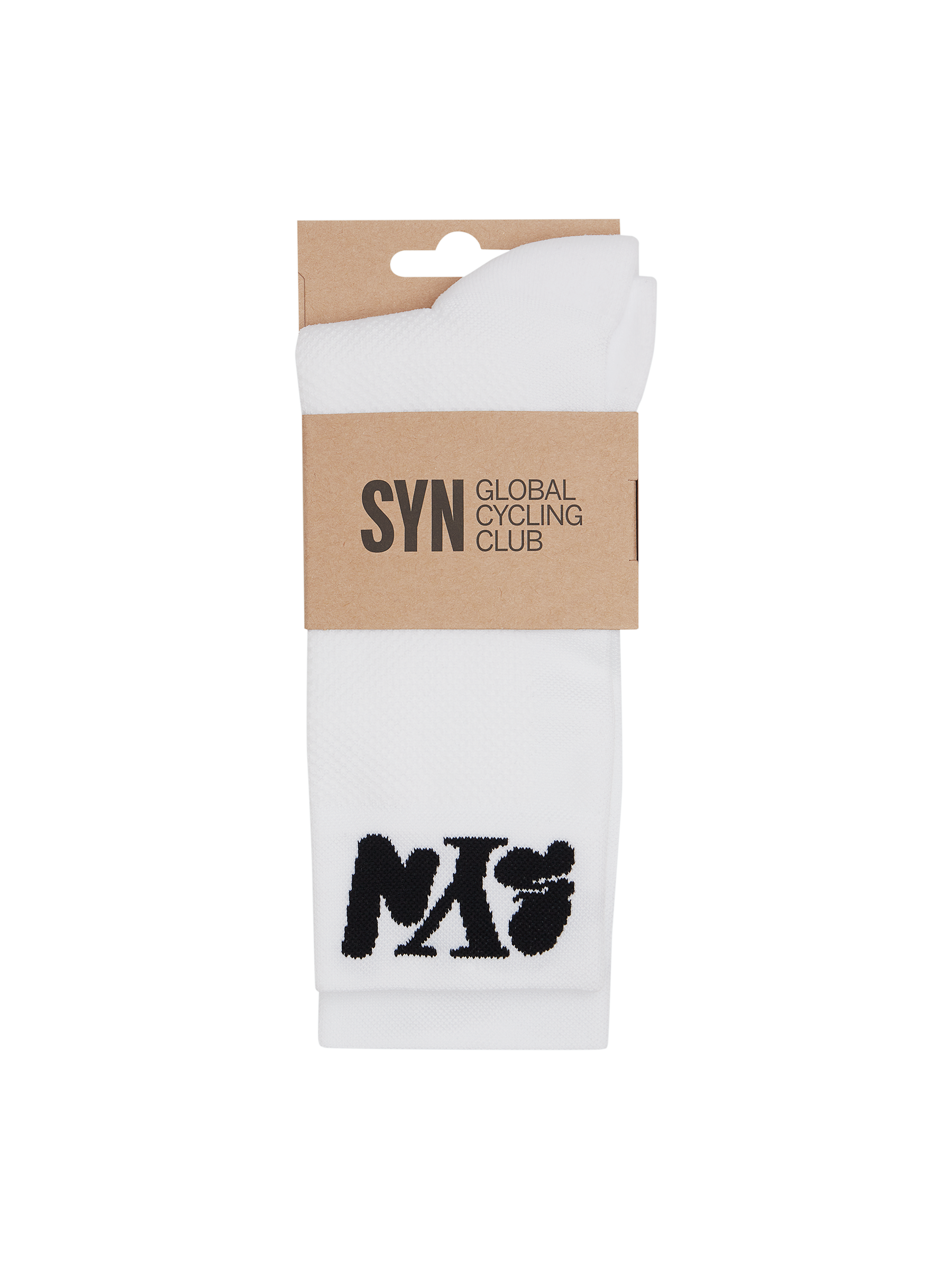 SYN 車襪 Pro Team Socks White 白