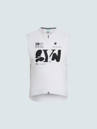 SYN 防潑背心 Pro Team Vest White 男款 白