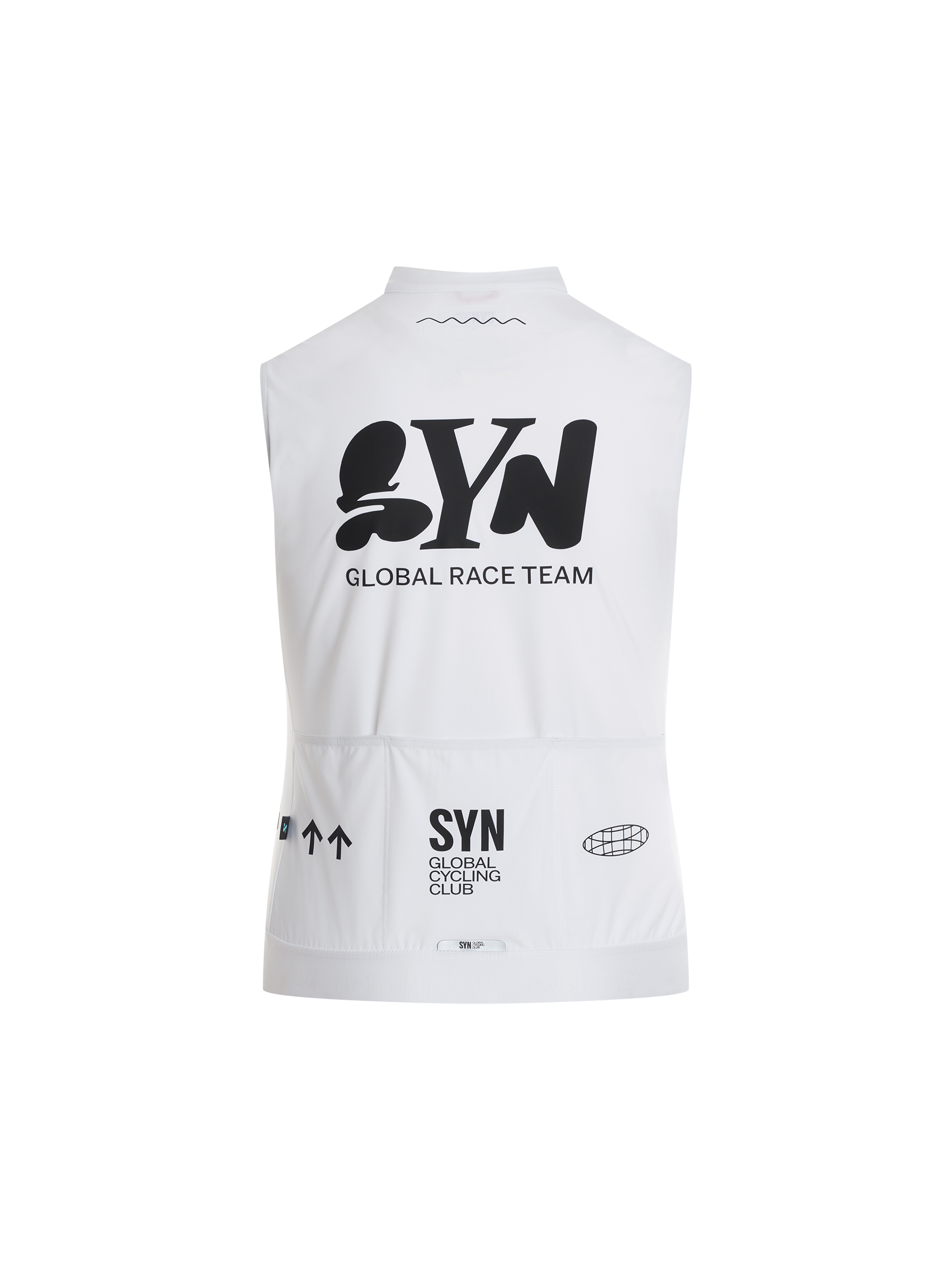 SYN 防潑背心 Pro Team Vest White 女款 白