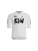 SYN 無拉鍊車衣 Pro Team Zippless Jersey White 男款 白