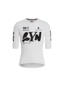 SYN 無拉鍊車衣 Pro Team Zippless Jersey White 女款 白