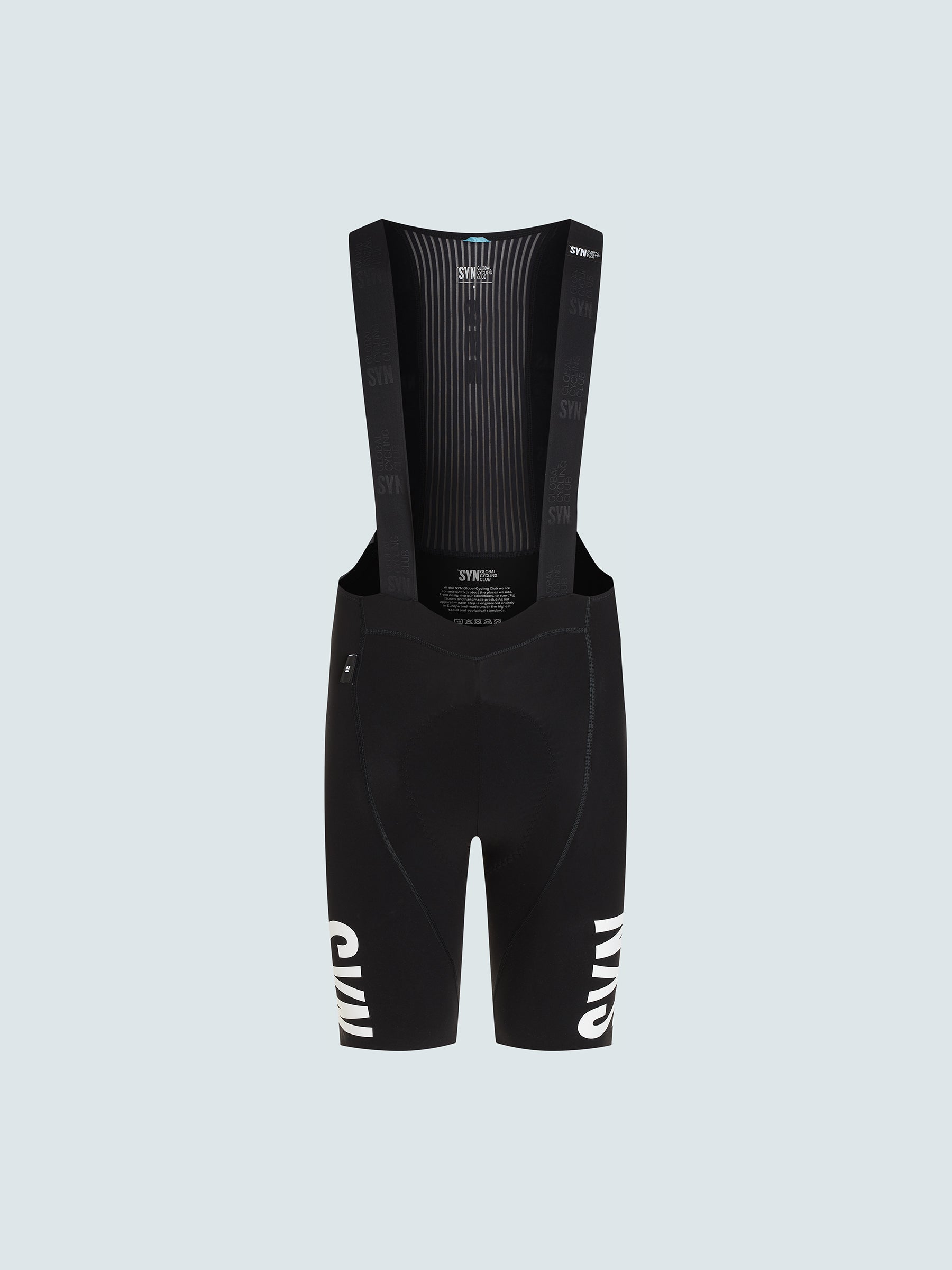 SYN 極輕車褲 Pro Tech Bib Shorts Black 男款 黑