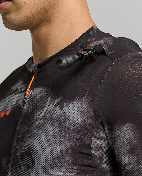 Pedla 雙拉鏈車衣 SuperSYSTEM Jersey Dark Purple 男款 黑