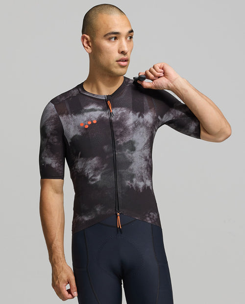 Pedla 雙拉鏈車衣 SuperSYSTEM Jersey Dark Purple 男款 黑