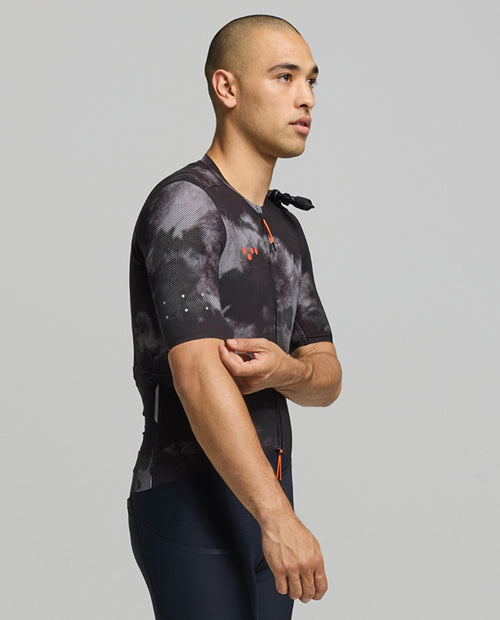 Pedla 雙拉鏈車衣 SuperSYSTEM Jersey Dark Purple 男款 黑