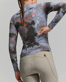 Pedla 薄長袖車衣 SuperSYSTEM LS Jersey Dark Purple 長袖 女款 灰