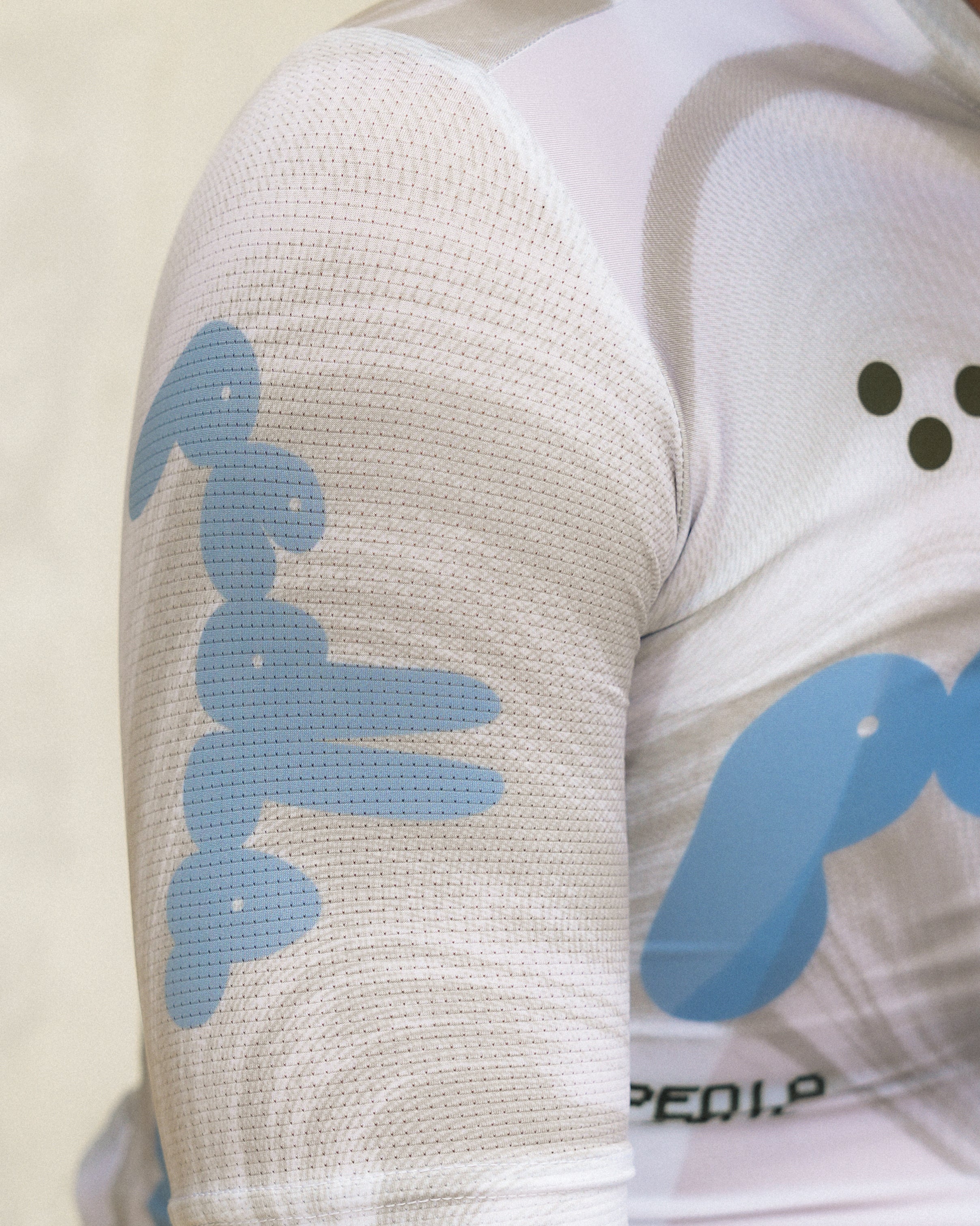 Pedla 車衣 Local Loops Classic Jersey Bubble White Swirl 限定款 女款 灰白雲