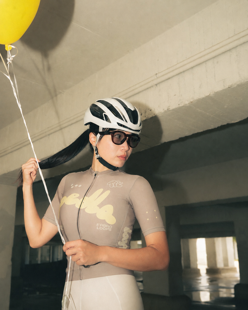 Pedla 車衣 Local Loops Classic Jersey Bubble Hide 限定款 女款 淺黃棕