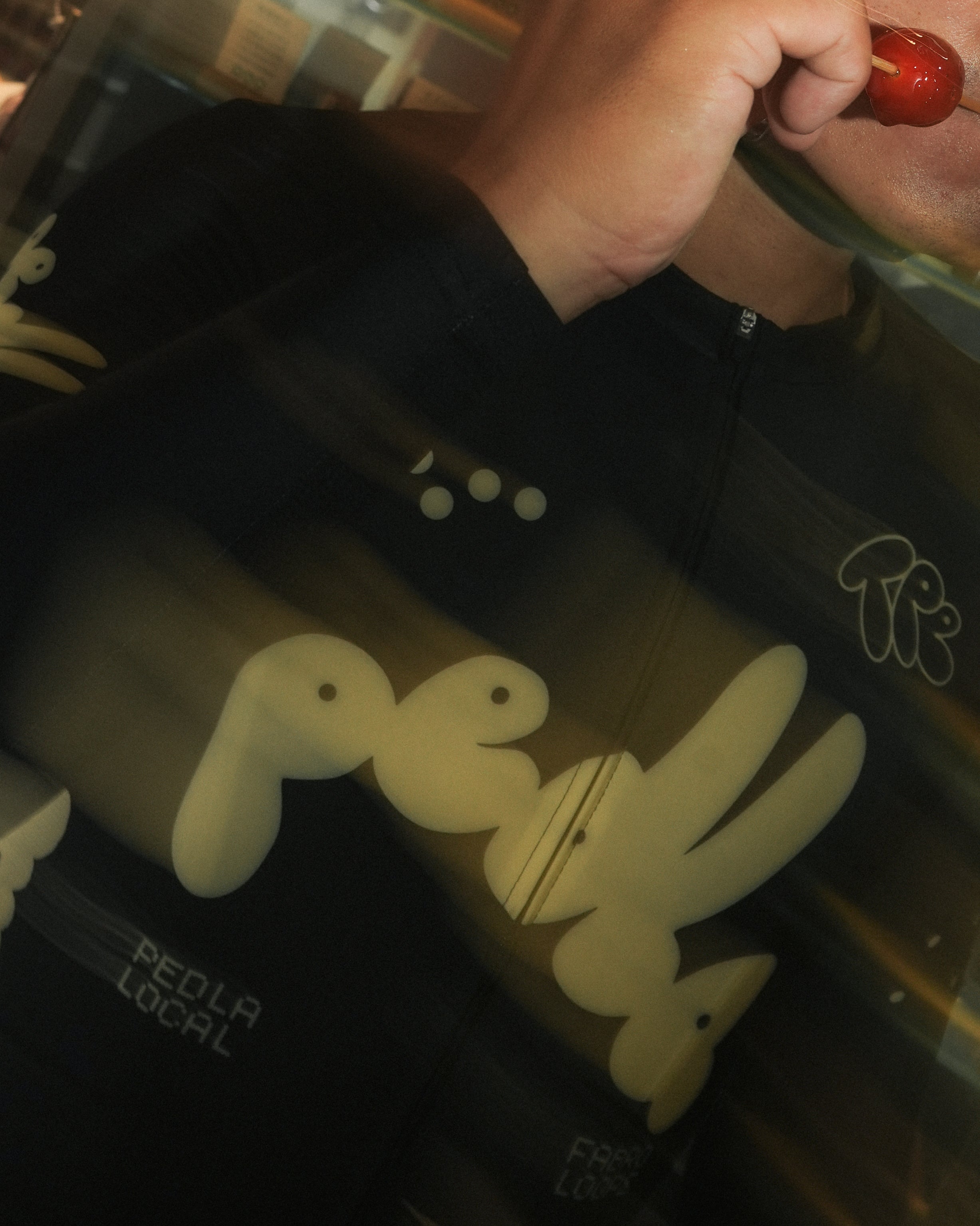 Pedla 薄長袖車衣 Local Loops LS Classic Jersey Bubble Black 限定版 男款 黑