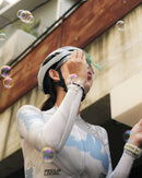 Pedla 薄長袖車衣 Local Loops LS Classic Jersey Bubble White Swirl 限定版 男款 灰白雲