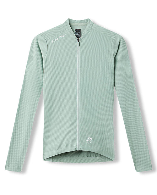 PedalMafia 薄長袖車衣Pro Delta LS Jersey Dark Sage Green 男款 綠
