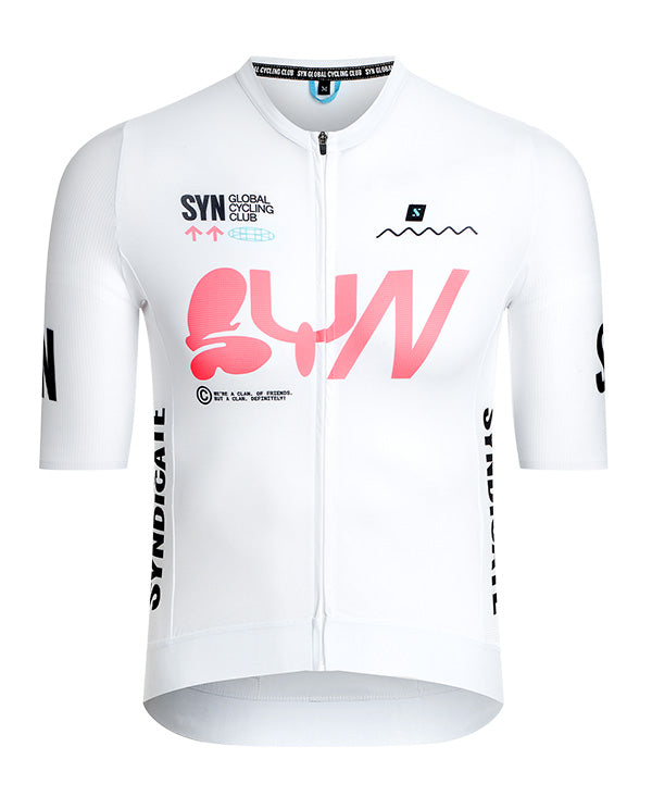 Biehler 車衣 Pro Team Jersey Milky Way 男款 白