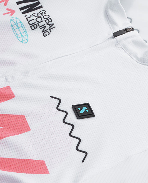 Biehler 車衣 Pro Team Jersey Milky Way 男款 白