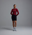 Pedla 薄長袖車衣Pro Pursuit 3.0 LS Jersey Brick 女款 紅