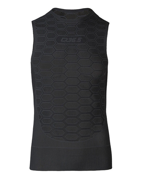 Q36.5 底衫BaseLayer 1 無袖 男女共版 黑
