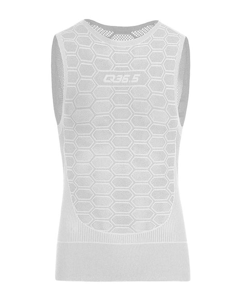 Q36.5 底衫BaseLayer 1 Sleeveless White 無袖 男款 白