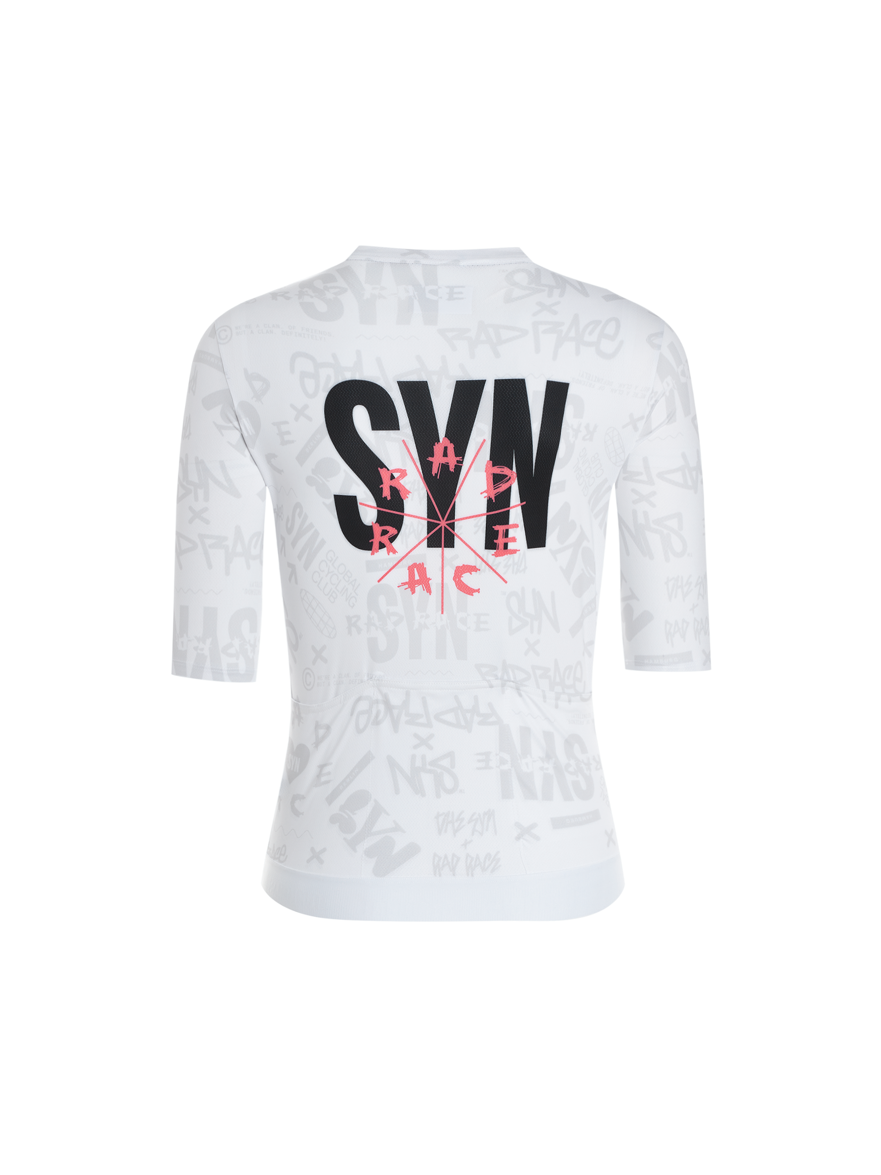 SYN 車衣 Pro Rad Race Jersey White 女款 白