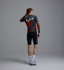 Pedla 薄長袖車衣Race Division Training LS Jersey Grid Workshop blue 男款 工坊藍