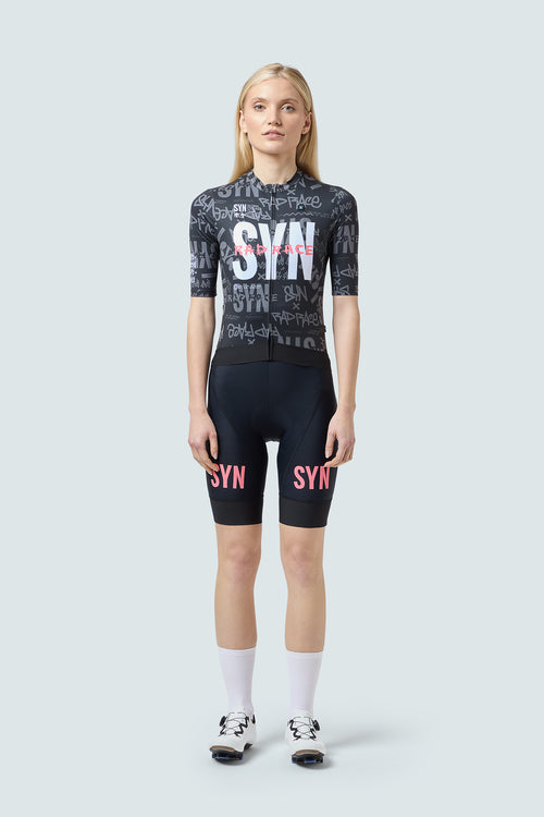 SYN 車衣 Pro Rad Race Jersey Dark 女款 灰黑