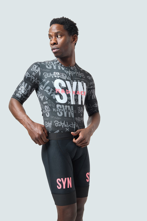 SYN 車褲 Pro Rad Race Bib Shorts Black 男款 黑