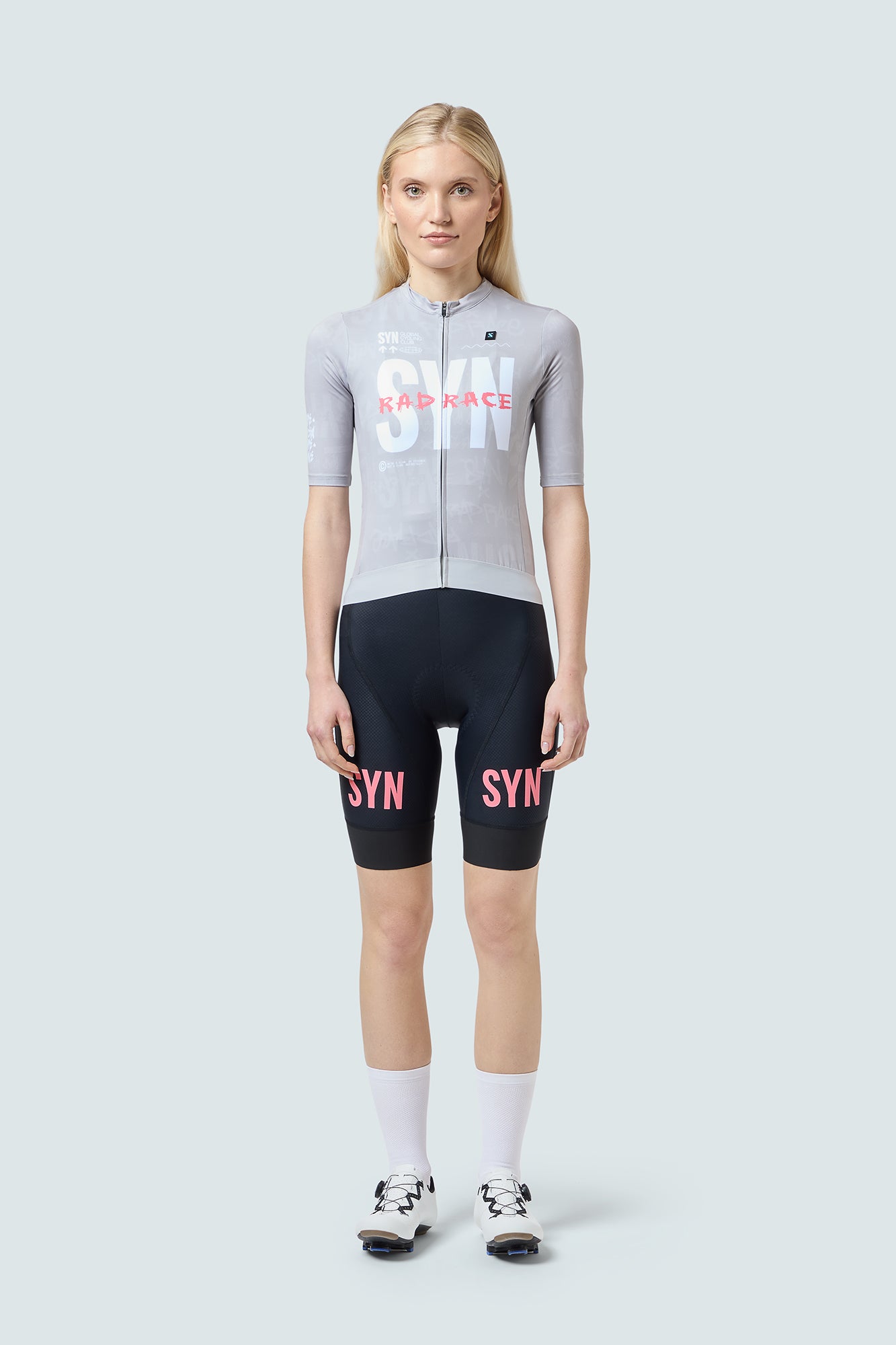 SYN 車衣 Pro Rad Race Jersey Cool Grey 女款 灰