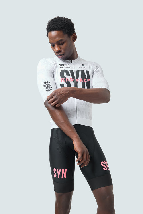 SYN 車衣 Pro Rad Race Jersey White 男款 白