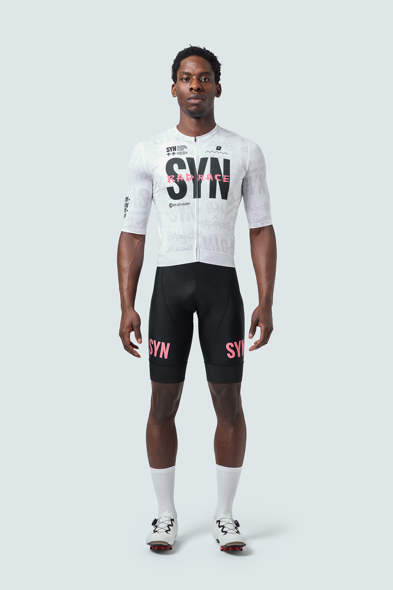 SYN 車衣 Pro Rad Race Jersey White 男款 白