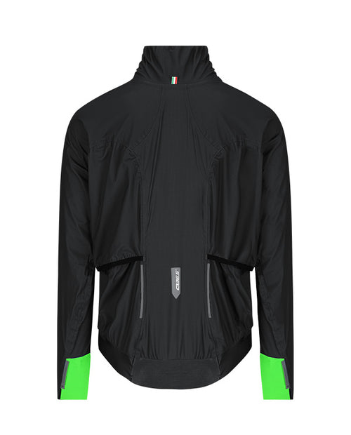 Q36.5 風雨衣外套 Rain Shell Jacket Black 男款 黑