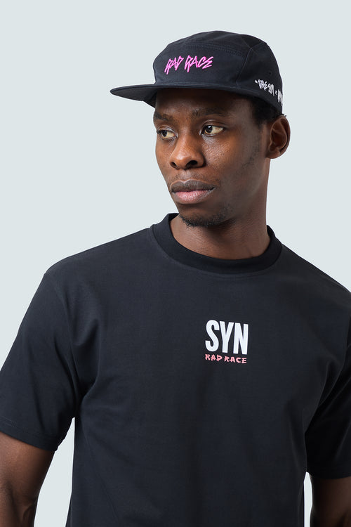 SYN 短袖Tee Rad Race Logo T-Shirt Black 男女共版 黑