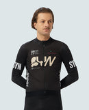 SYN 車衣 Pro Team Shield Jersey Ace 保暖長袖 男款 深灰