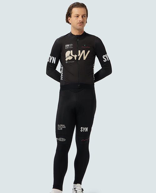 SYN 車褲 Pro Team Thermal Bib Tights Ace 保暖全長 男款 黑