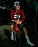 Biehler 長袖車衣Syndicate Training LS Jersey Crimson 男款 緋紅