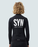 Biehler 長袖車衣Syndicate Training 2.0 LS Jersey Black 女款 黑