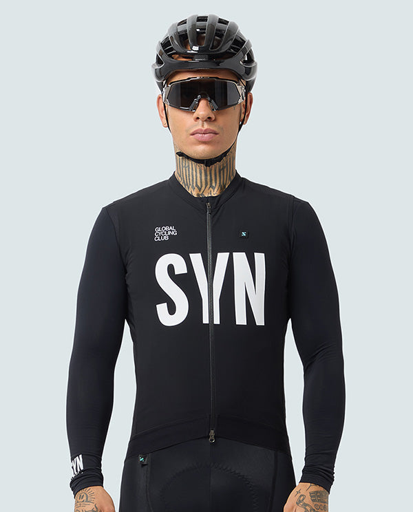Biehler 長袖車衣Syndicate Training 2.0 LS Jersey Black 男款 黑