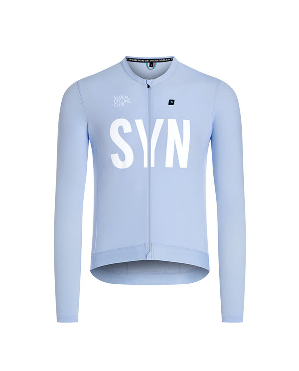 Biehler 長袖車衣Syndicate Training 2.0 LS Jersey Polar 男款 北極藍