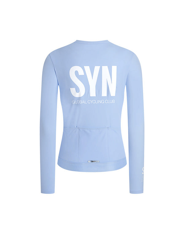 Biehler 長袖車衣Syndicate Training 2.0 LS Jersey Polar 女款 北極藍